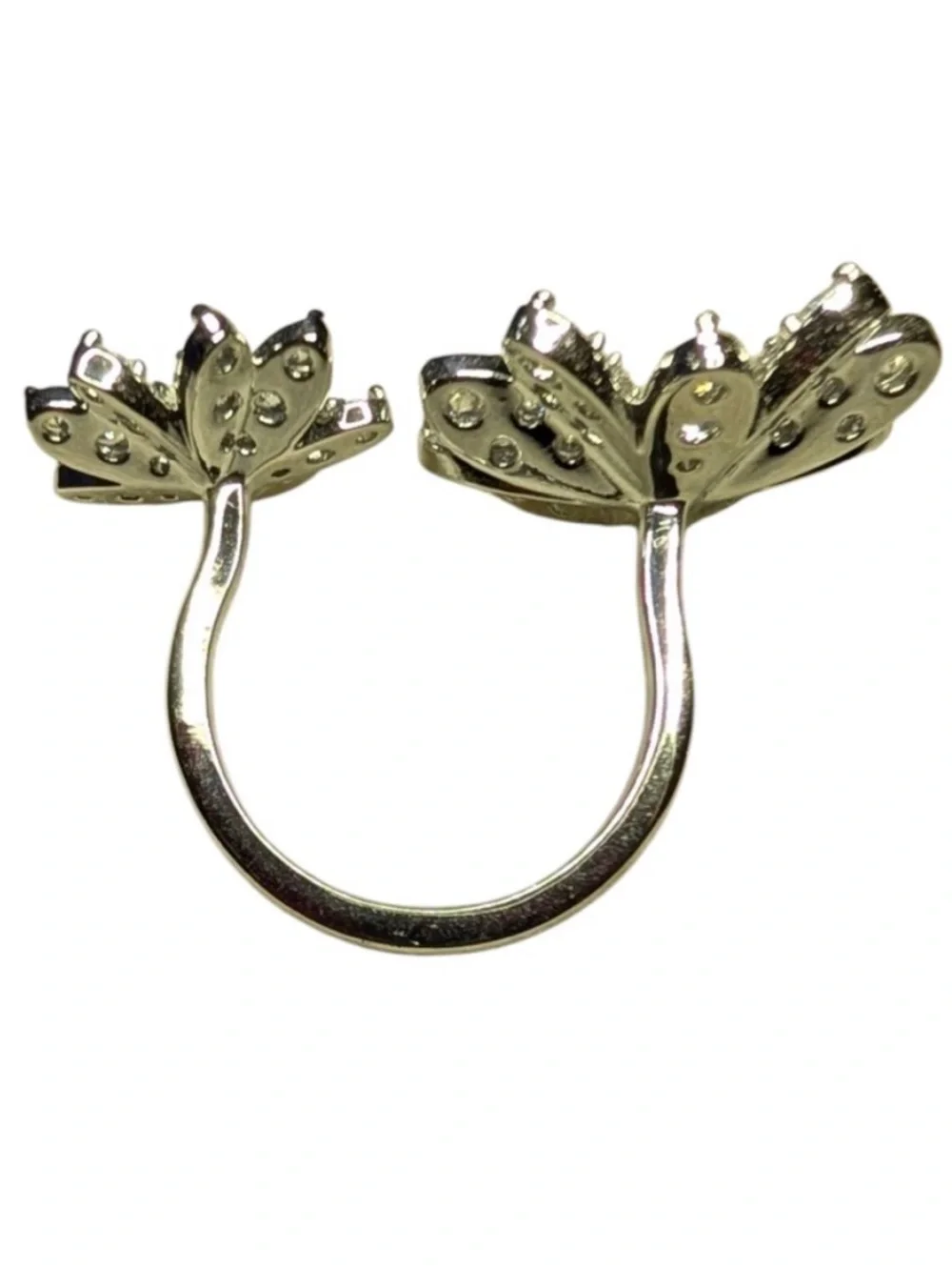 Swarovski Eternal Flower Open Ring | Size 8 - Picture 3 of 9